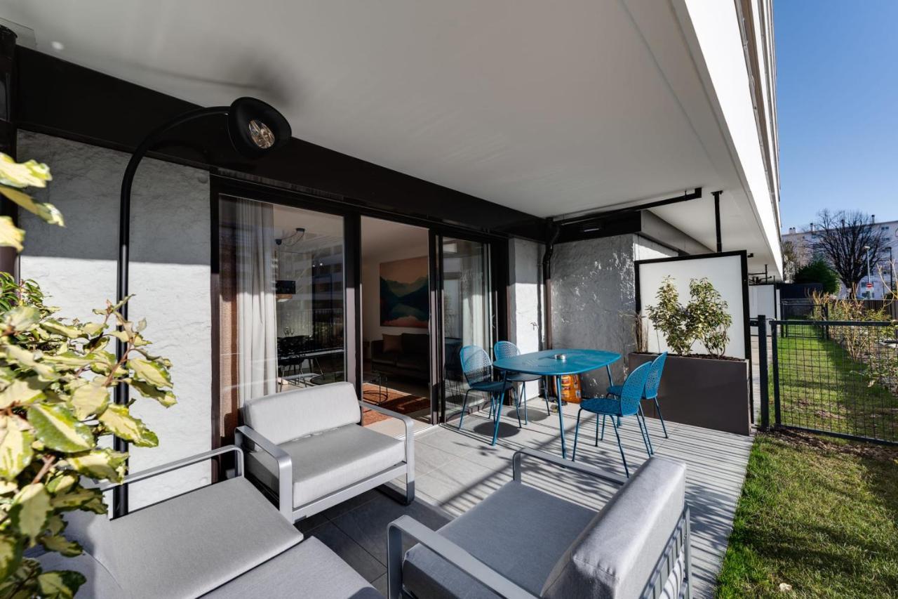 Le Reposoir - New 2 Bedroom Apartment With Terrace & Garage Annecy Exterior photo